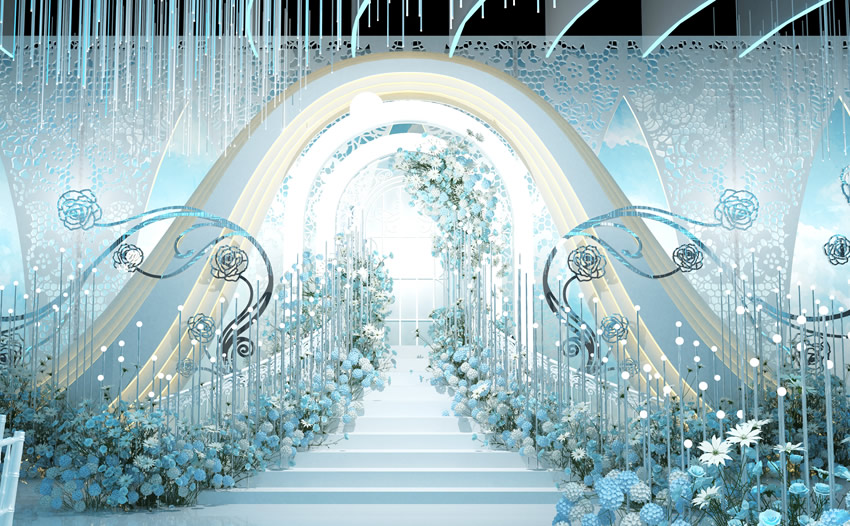 阿瓦提釡香烙馍村水晶厅效果展示